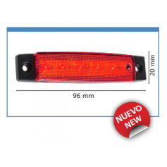 01603230 - Piloto Lateral LED rojo 0,2mts