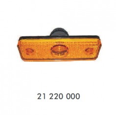 A212200004 - TULIPA LED PILOTO LATERAL AMBAR ASPOCK