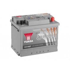 YBX5027 12V 62Ah 600A Yuasa Silver High Performance