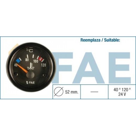 FAE 99580 - TERMOMETRO 24V 120º